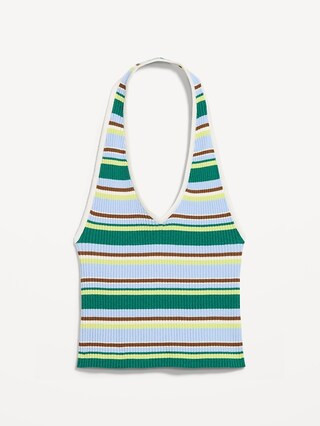Ribbed Halter Top | Old Navy (US)