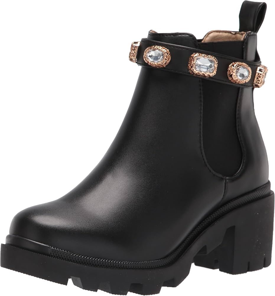 Amazon.com | Steve Madden Women's AMULET Fashion Boot, Black, 8 | Ankle & Bootie | Amazon (US)