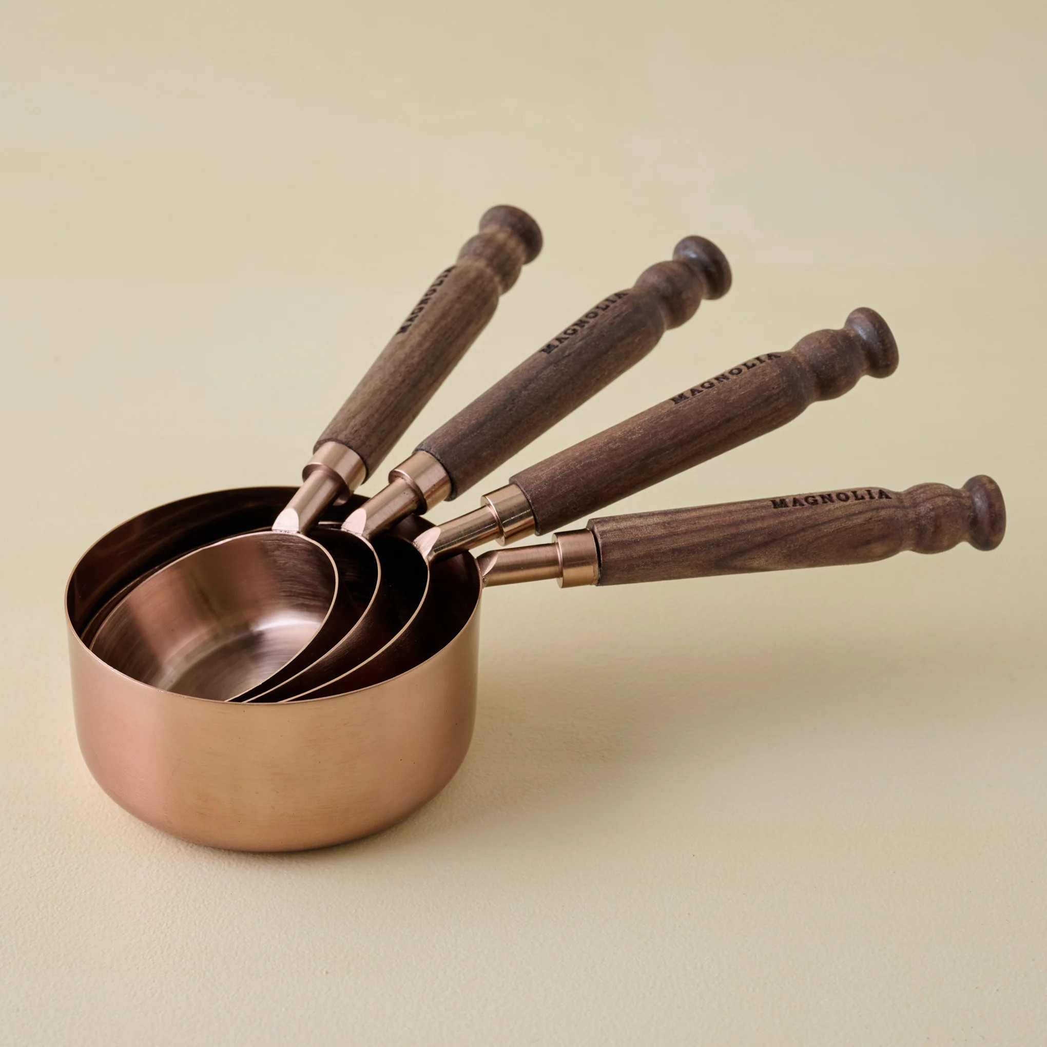 Walnut + Copper Measuring Cups | Magnolia