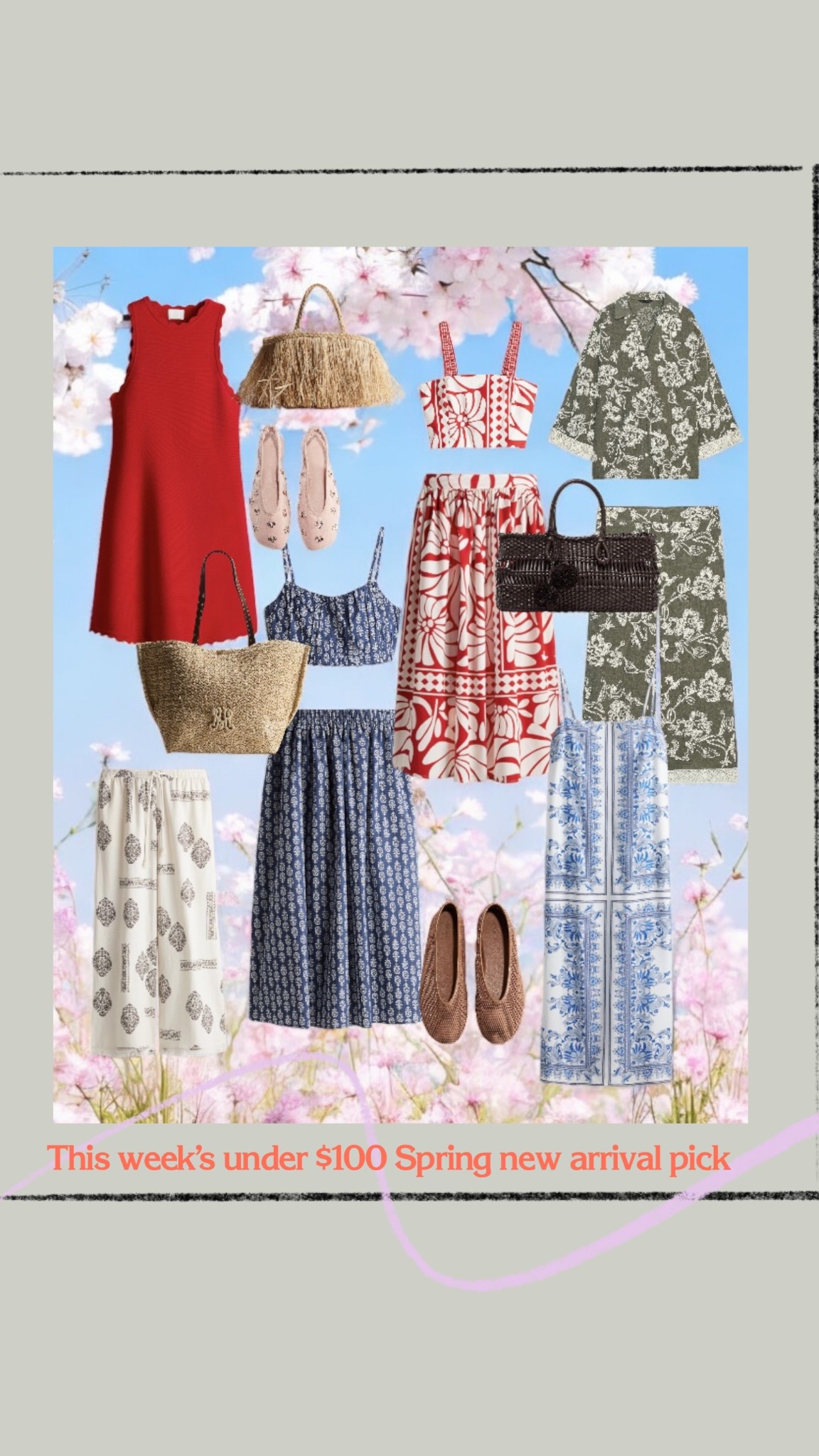 This week’s under $100 Spring new arrival picks! I might have to buy all of them! 🥴🤪 

#LTKFindsUnder100 #LTKSeasonal