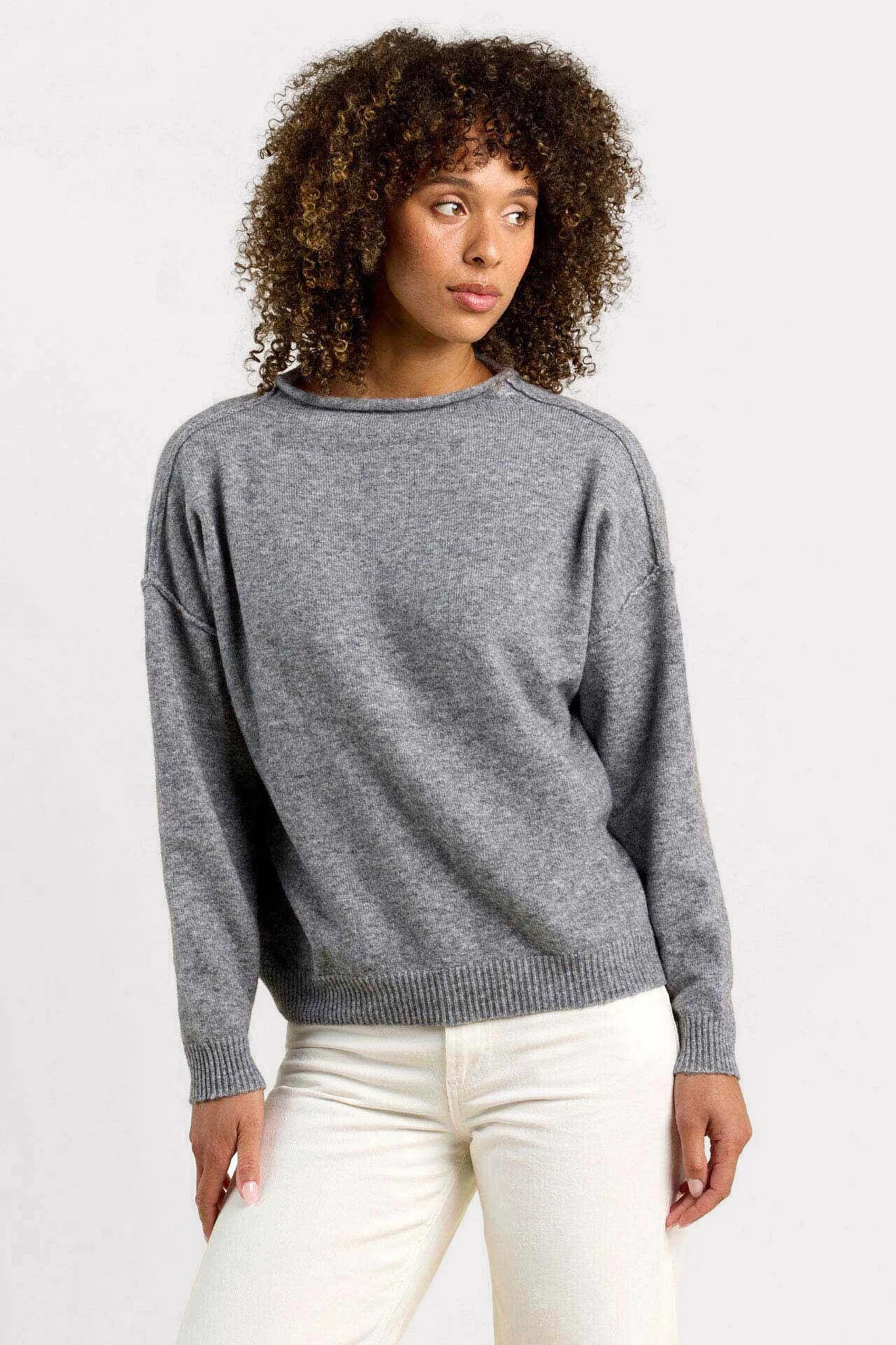 Cozy Knit
      
    
  
  Mockneck Sweater | nuuds