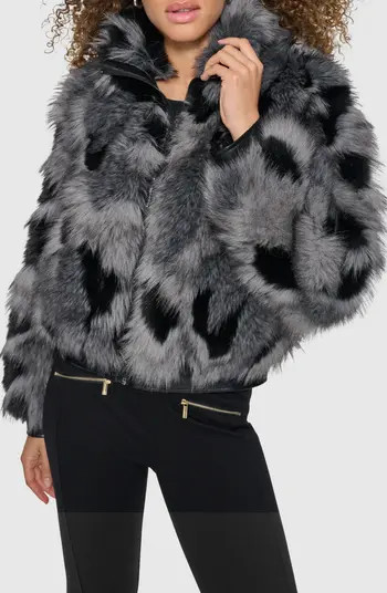 KARL LAGERFELD PARIS Shag Faux Fur Bomber | Nordstrom | Nordstrom