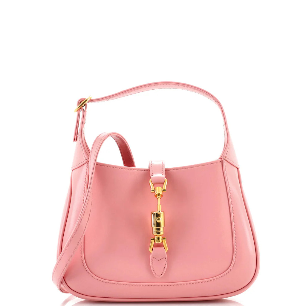 Gucci Jackie 1961 Hobo Leather Mini Pink 14525718 | Rebag