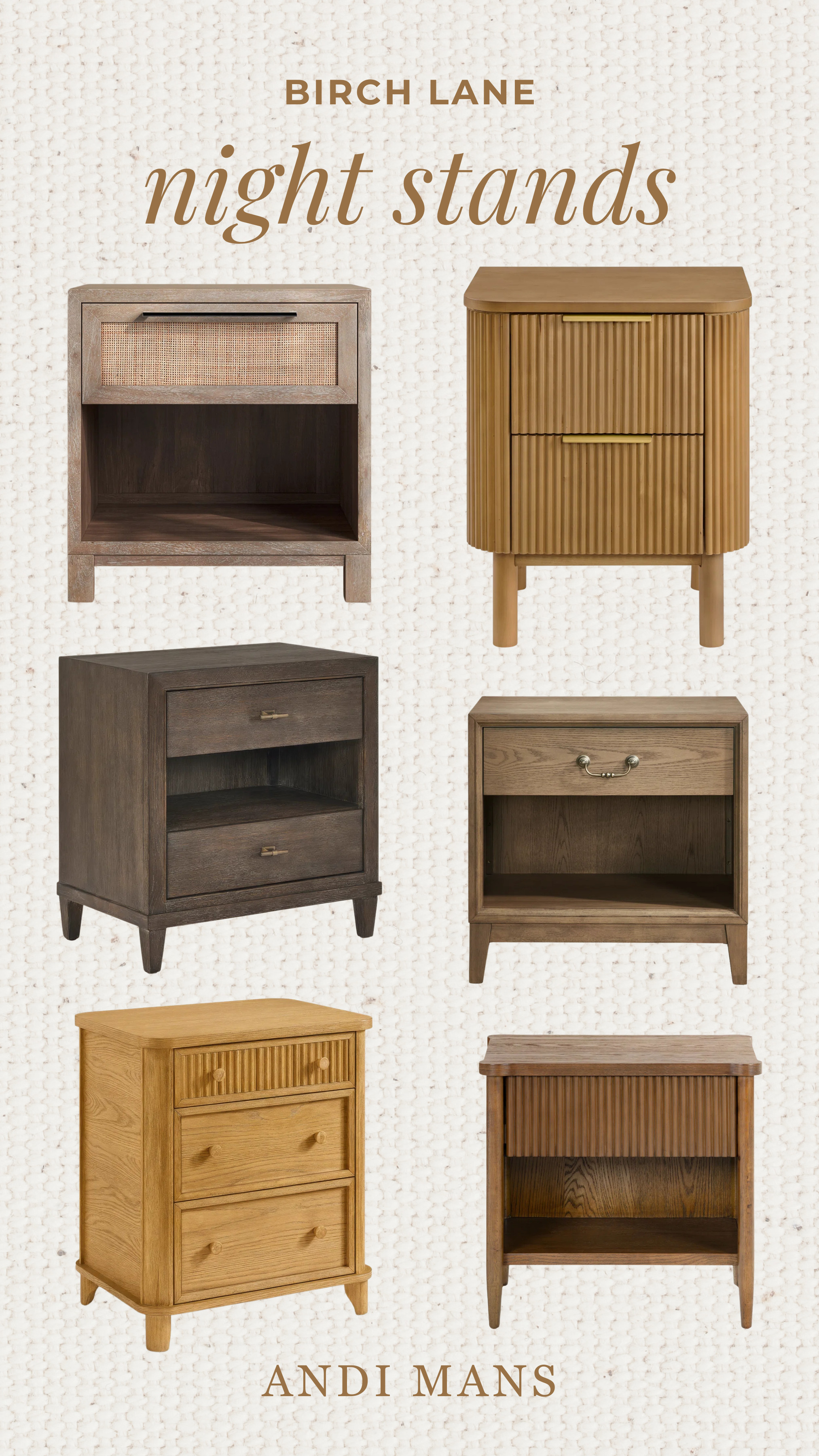 A beautiful wooden nightstand is one of those pieces that instantly makes a bedroom feel warm, intentional, and pulled together. Earthy, organic, and modern spaces while adding plenty of functional storage.

Perfect for styling with books, lamps, greenery, and all your everyday essentials. 

 #LTKOver40 #LTKHome #LTKSaleAlert