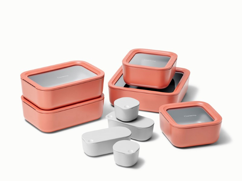 Glass Food Storage Containers with Lids | Caraway