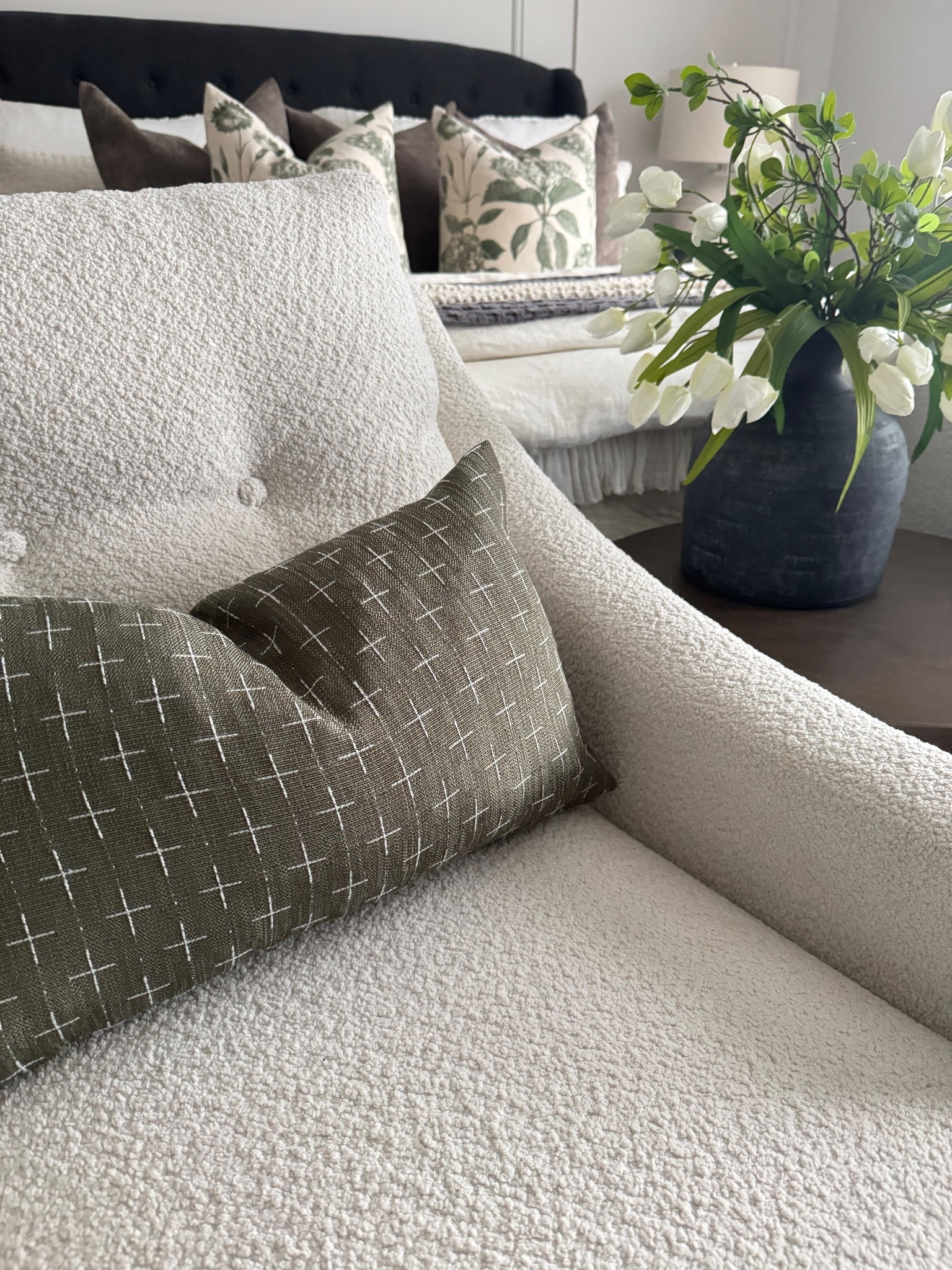 Spring Refresh with some new pillows!!

#LTKSeasonal #LTKHome #LTKSaleAlert