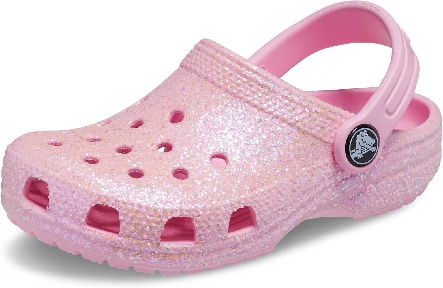Crocs Unisex-Child Classic Glitter Clog (Little Big Kid) | Amazon (US)