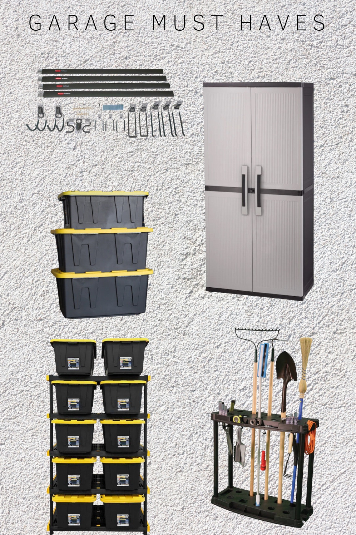 These are some of our favorite garage organization must haves! 

#LTKfamily #LTKunder100 #LTKSeasonal