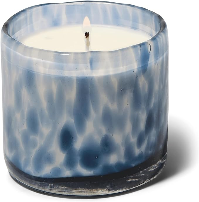 Paddywax Luxury Candles in Hand-Crafted Artisan Blown Glass Scented Luxe Candle, 8-Ounce, Black F... | Amazon (US)