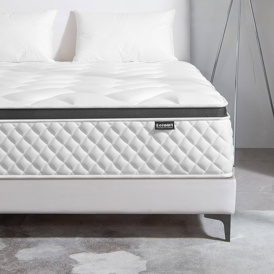 Queen Mattress, 12 Inch Queen Size Mattress in a Box,Memory Foam Hybrid Mattresses,with Individua... | Amazon (US)