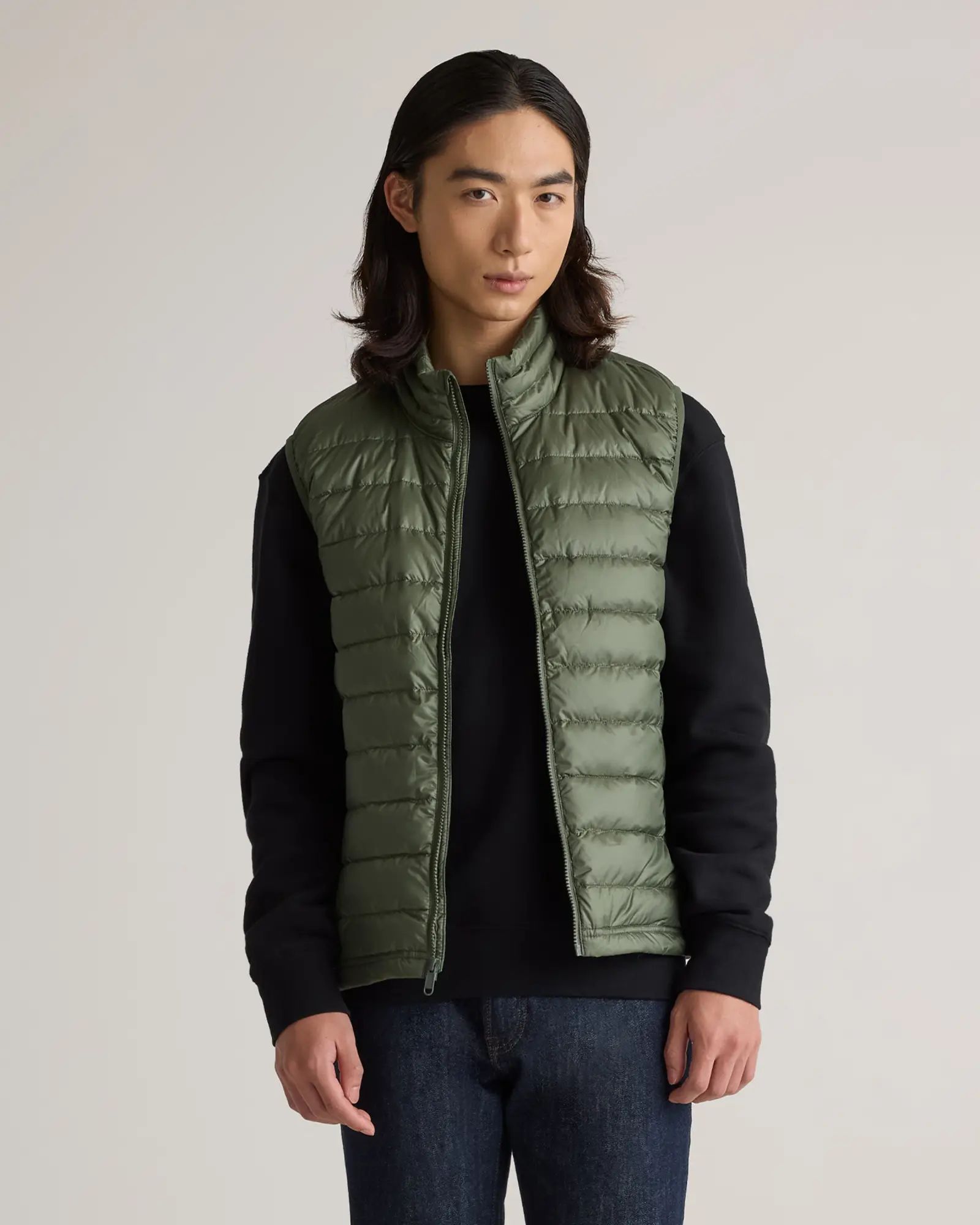 Lightweight Down Packable Puffer Vest | Quince