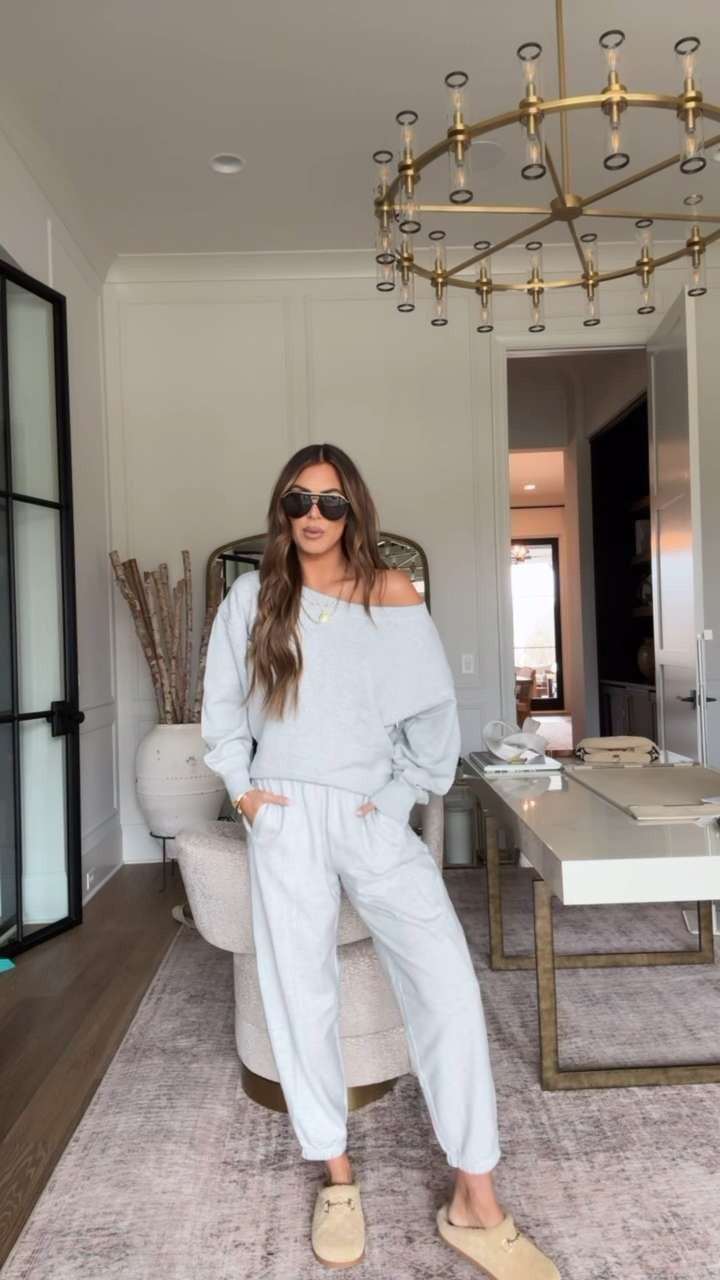 loving this set! wearing a small top and medium pants 🤍 

 #LTKootd