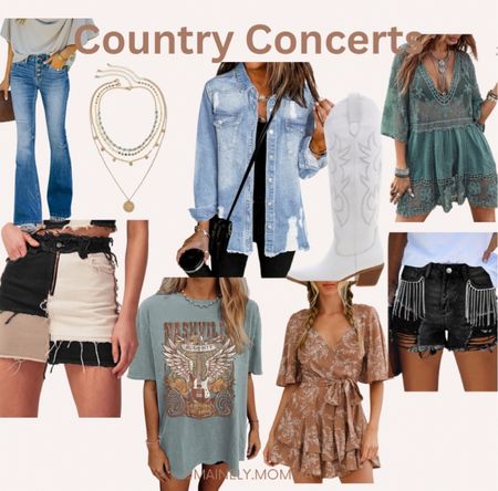 Country concert outfits 🎶 

#country #concerts #outfits #outfitoftheday #ootd #springoutfits #vacationoutfits #traveloutfits #summer #summeroutfits #dress #springdress #boots #jeans #mom #momoutfits #skirts #necklace #jeanjacket #bestsellers #popular #favorites #amazon #amazonfinds#LTKstyletip 

#LTKStyleTip #LTKSeasonal #LTKFestival