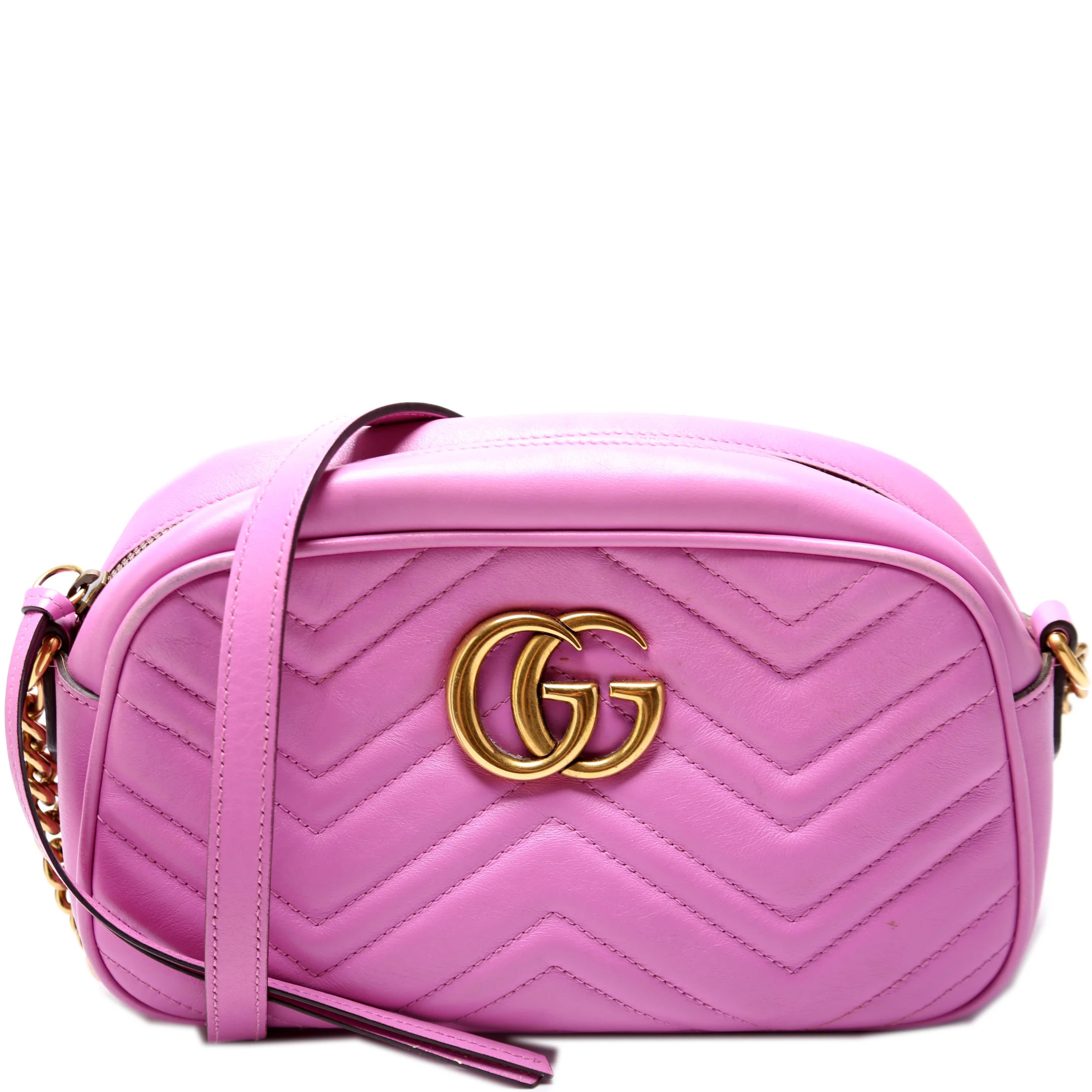 447632 Marmont Small Leather Camera | Keeks Designer Handbags