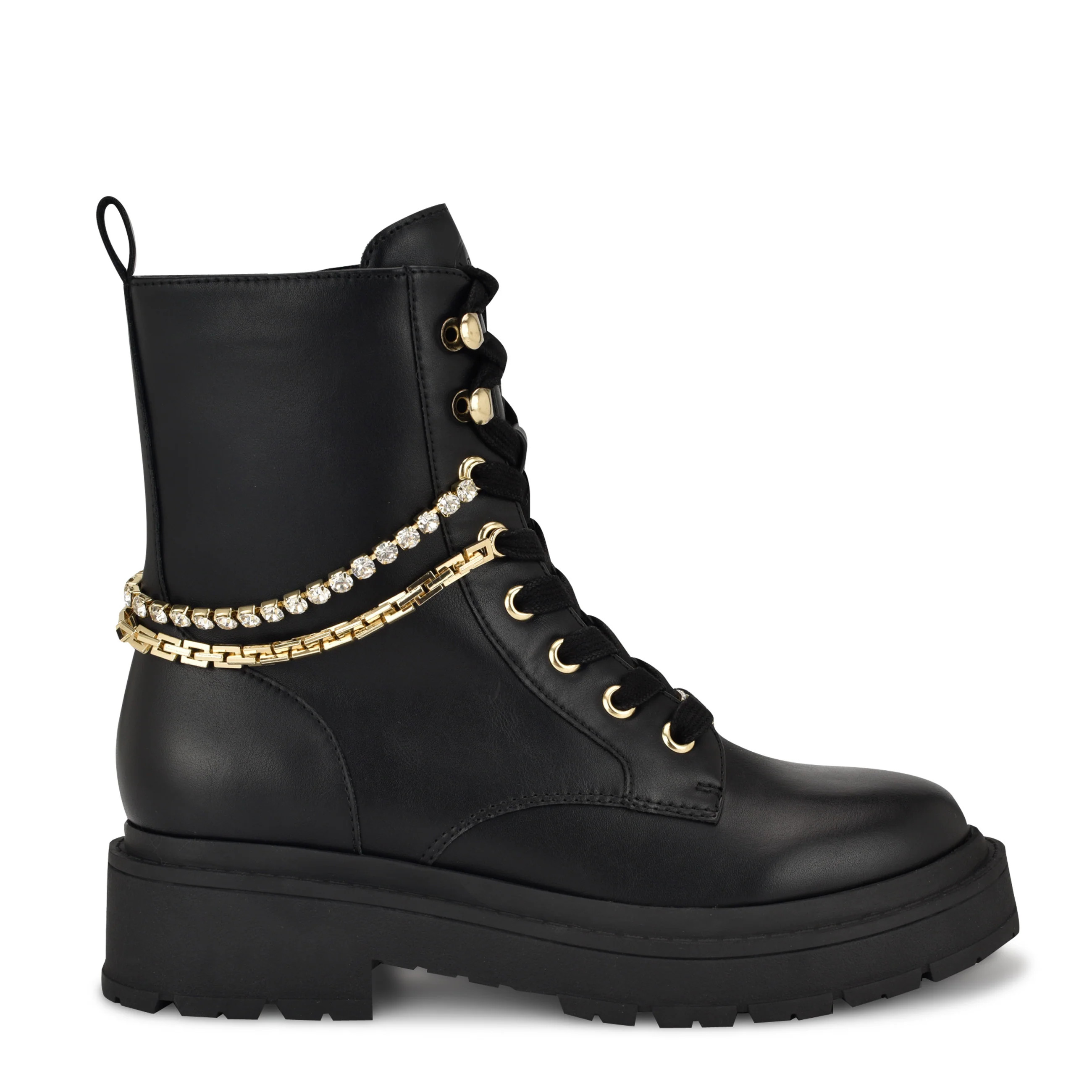 Hughes Chain Combat Booties | Nine West (US)