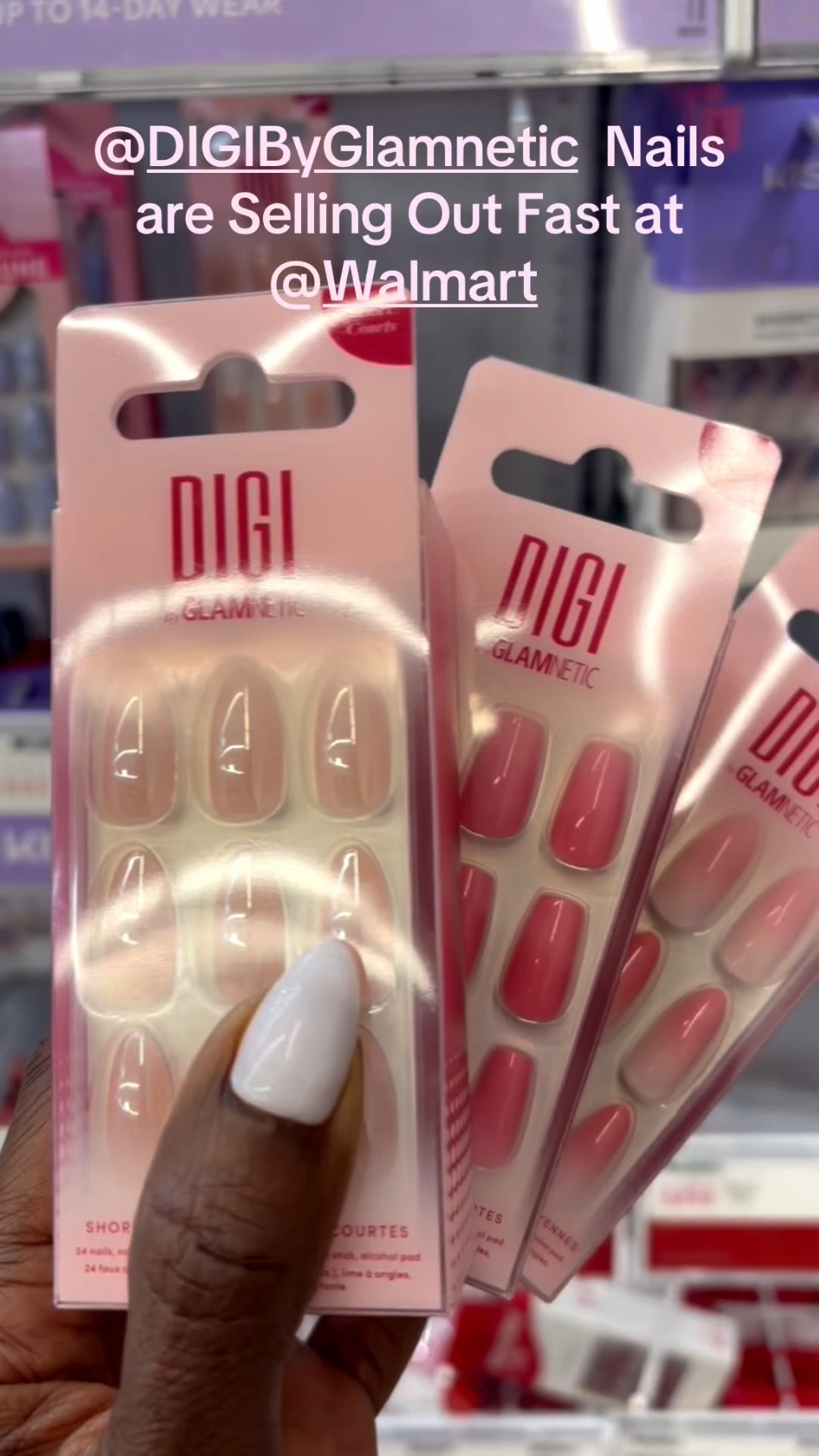 Blue Me Away is proof cute nails don’t have to cost salon prices 💙✨ Walmart-exclusive Digi by Glamnetic is giving luxe press-on energy for less, and this design? That light blue curved tip with gold detailing looks so elevated. I hesitated, went back, and there was only ONE set left 😳 If Blue Me Away is on your list, don’t wait… these are selling out fast.
#DigiByGlamnetic #PressOnNails #WalmartFinds

#LTKselfcare