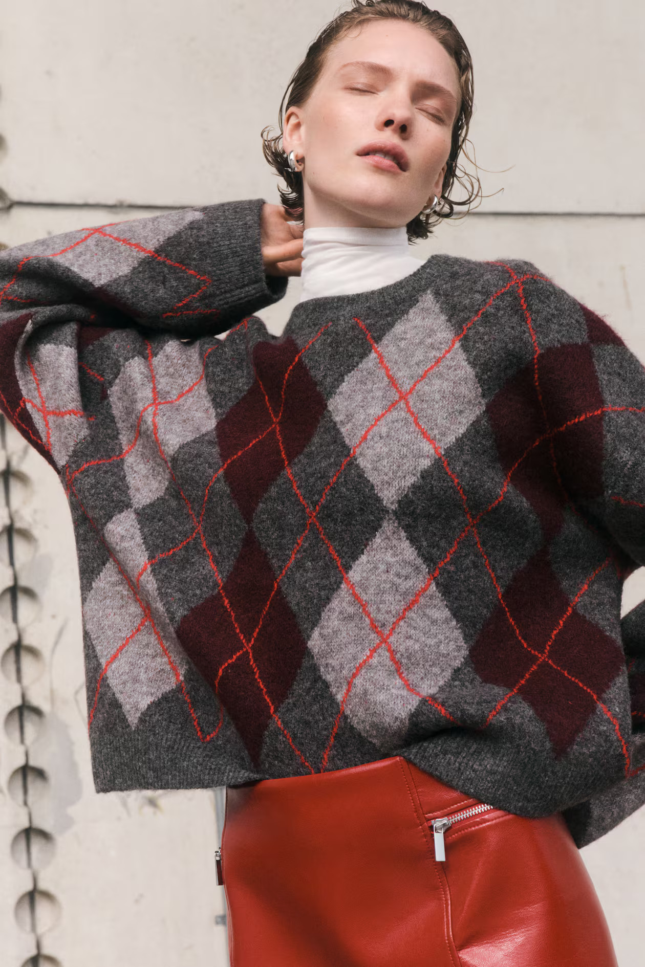 Jacquard-Knit Sweater | H&M (US + CA)