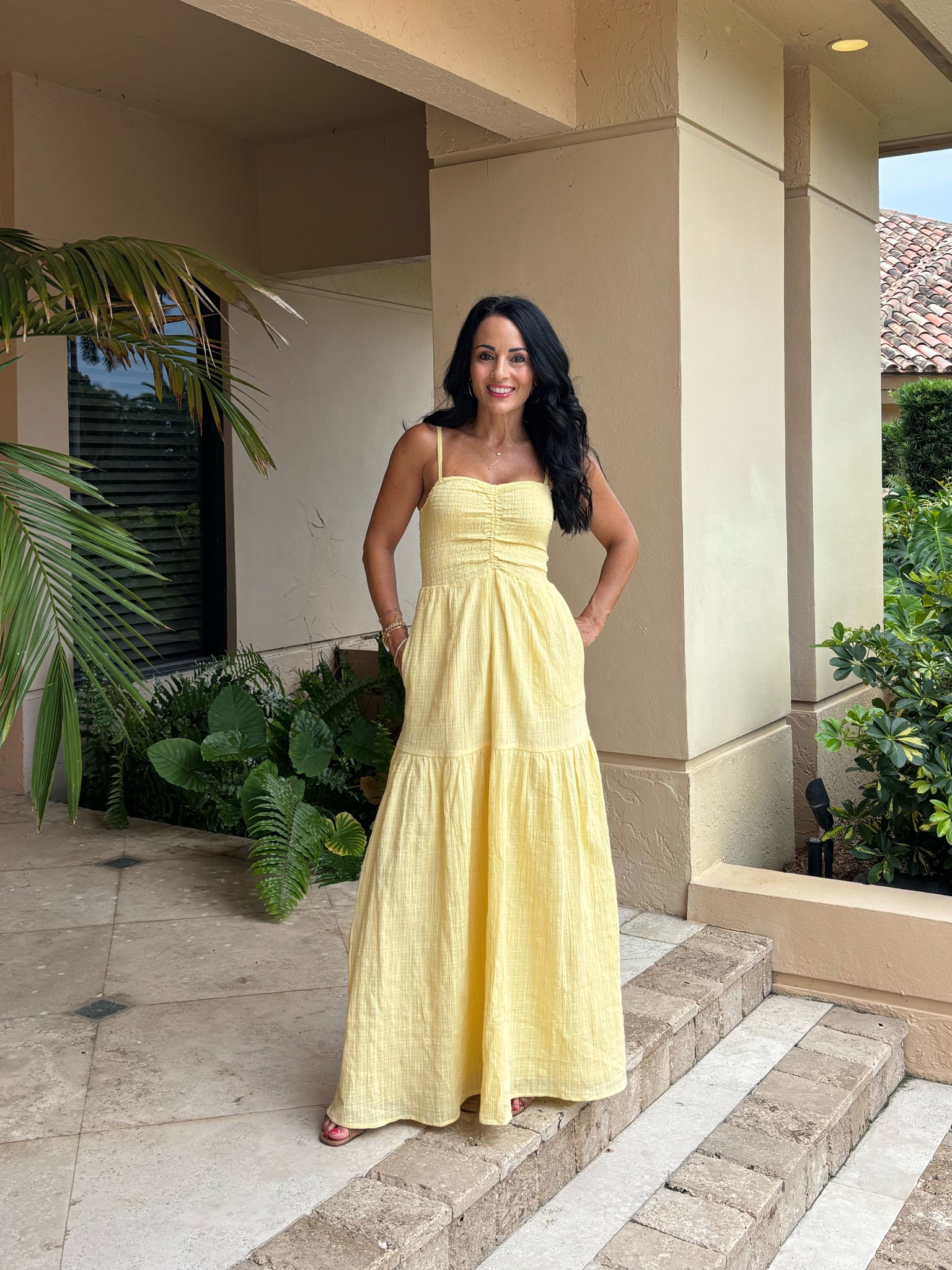 Yellow maxi dress 


#LTKWedding #LTKootd #LTKTravel