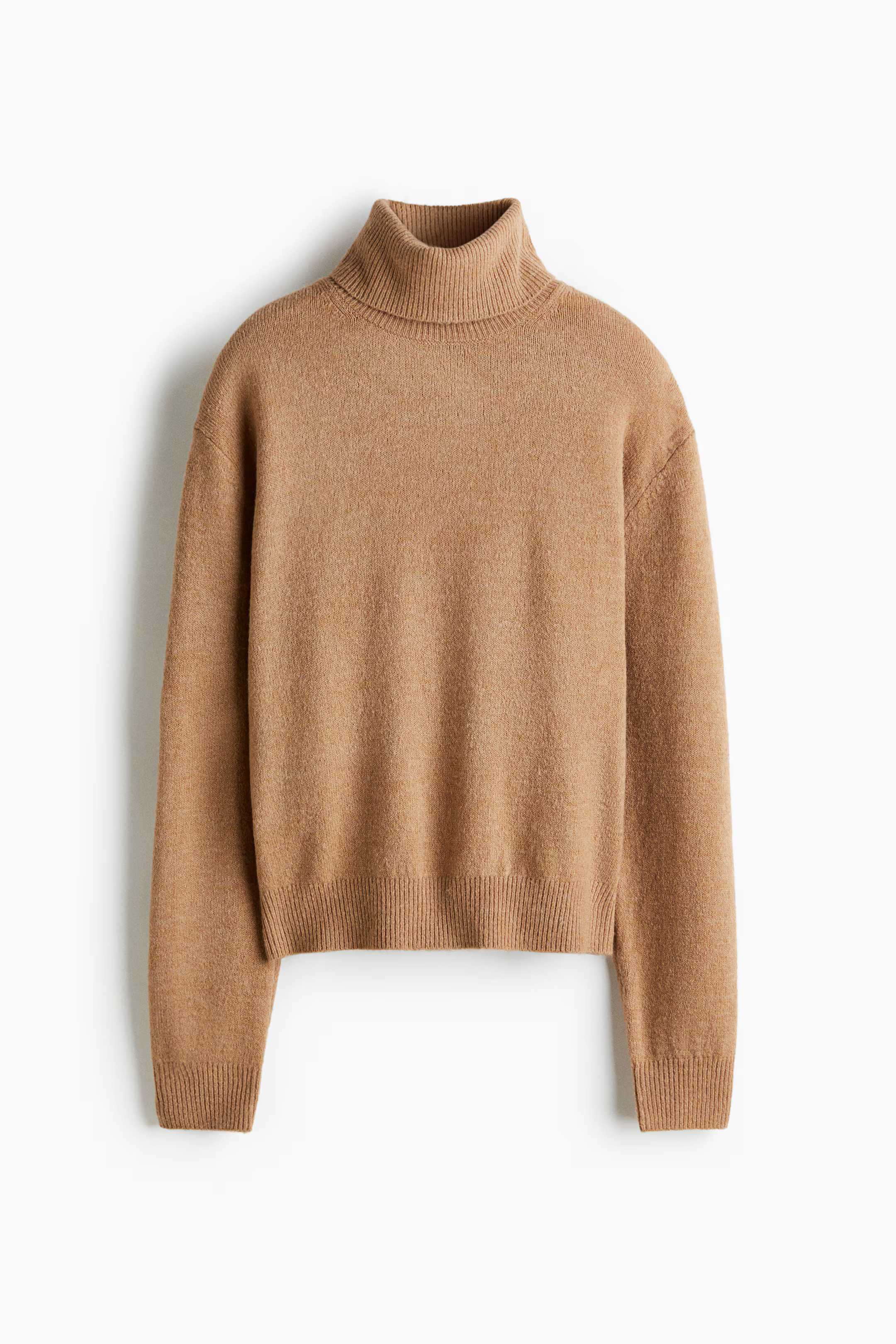 Rollkragenpullover - Dunkelbeige - Ladies | H&M AT | H&M (DE, AT, CH, NL, FI)