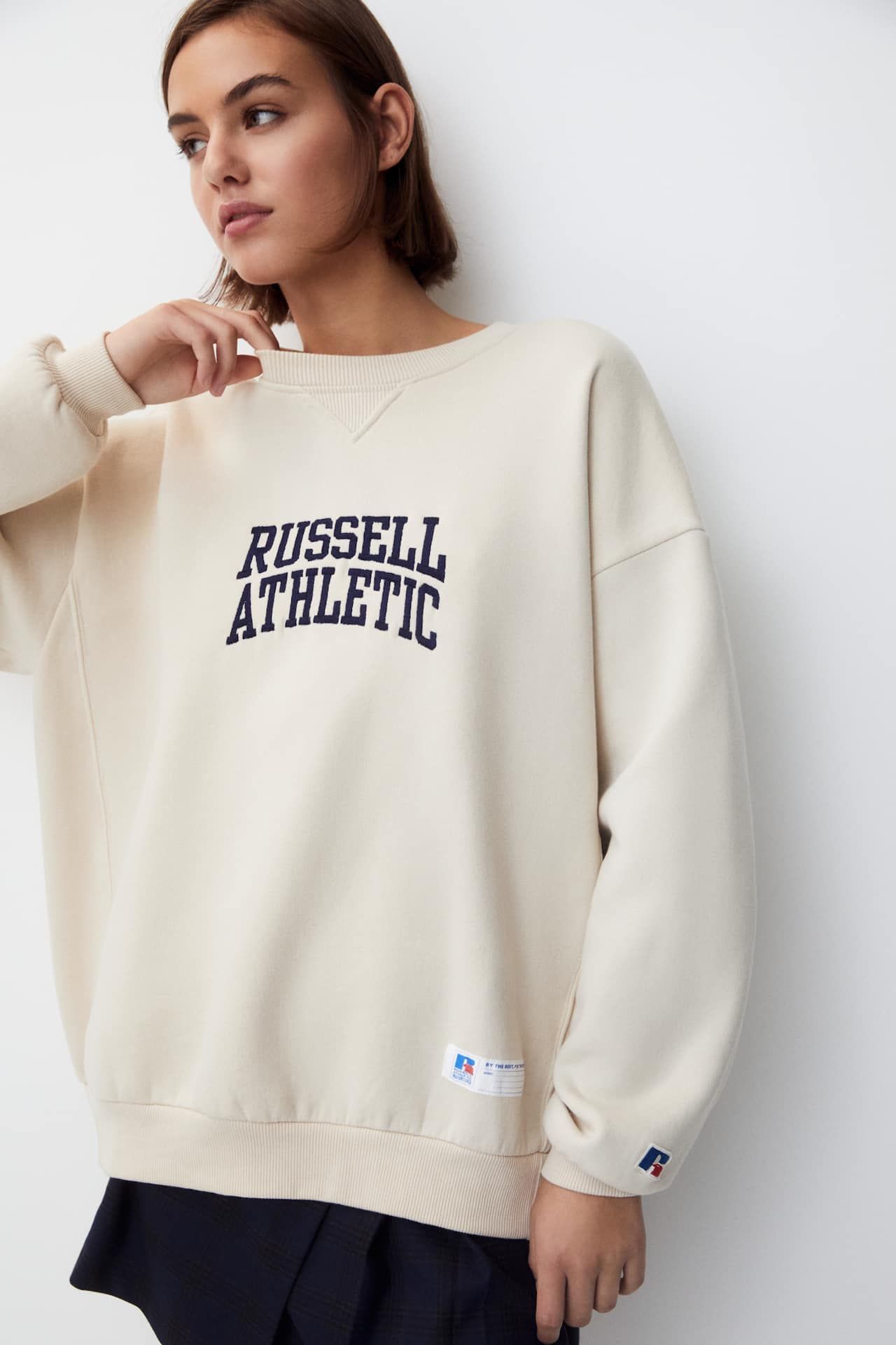 Russell Athletic by P&B sweatshirt | PULL and BEAR UK