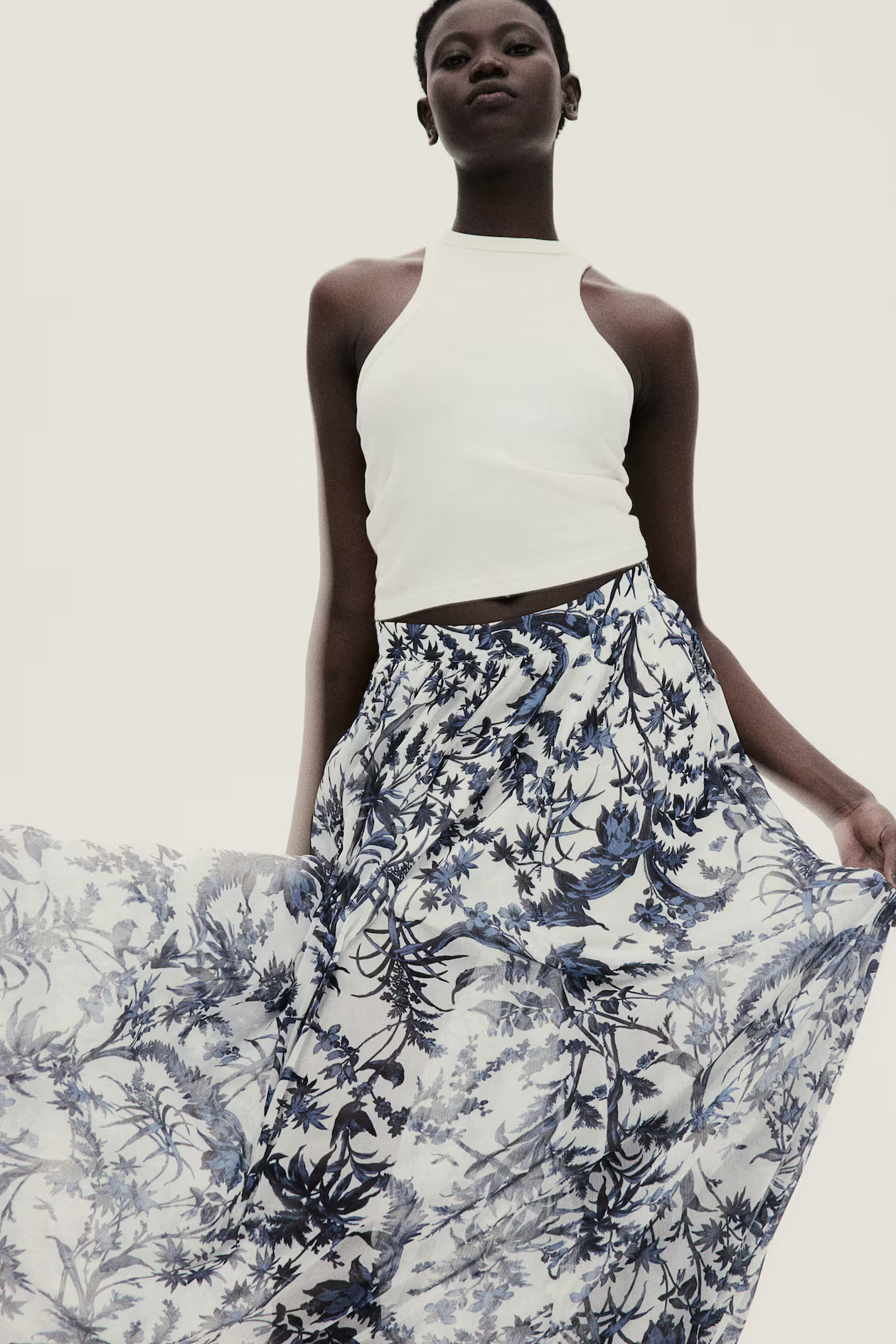 Chiffon Maxi Skirt | H&M (US + CA)