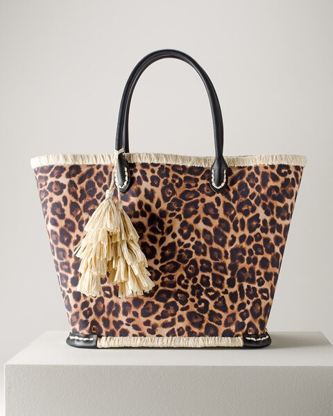 Leopard Print Tote | White House Black Market