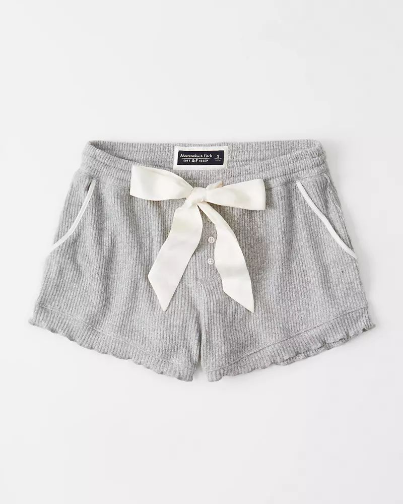 Cozy Ribbed Shorts | Abercrombie & Fitch US & UK