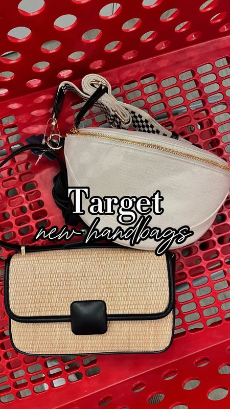 Target handbags new arrivals! These are CUTE! Neutrals to go with any outfit. 

Target new arrivals. Target bags. Spring outfit. 

#LTKstyletip #LTKxTarget #LTKfindsunder50