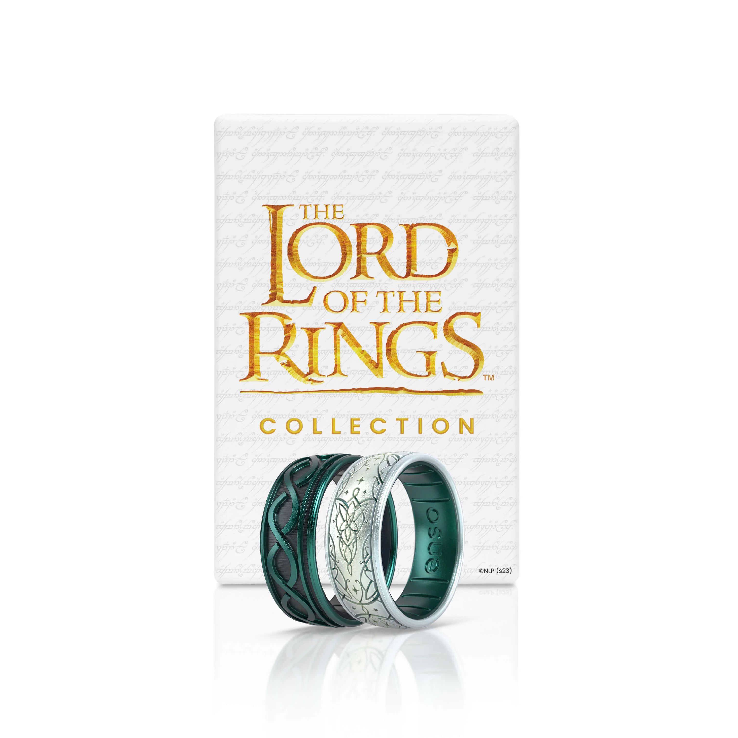 Lord of the Rings Aragorn & Arwen - 2 Ring Set | Enso Rings
