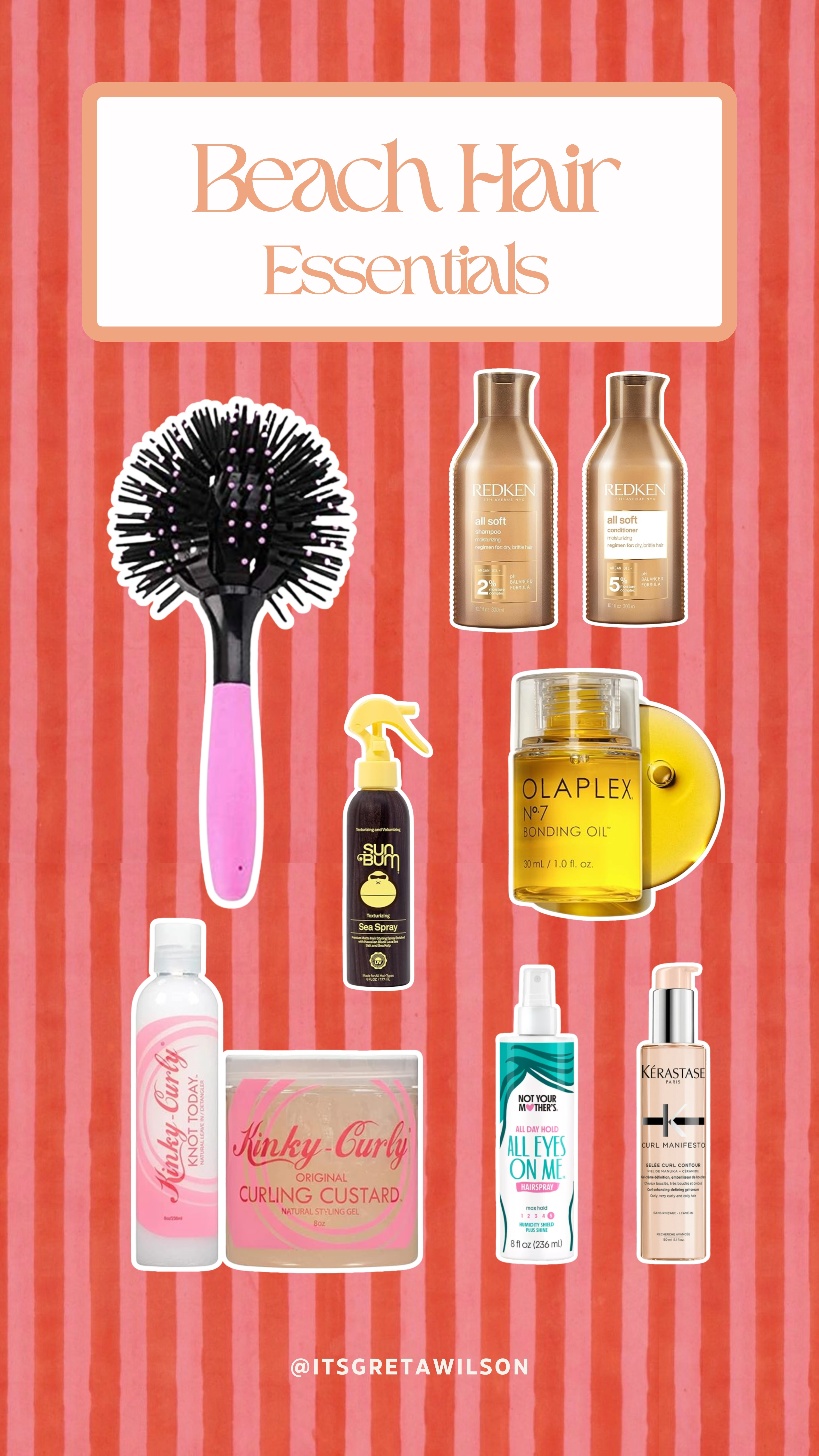 Beach Hair Essentials 🐚🌊 

 #LTKgrwm #LTKmorningroutine #LTKBeauty