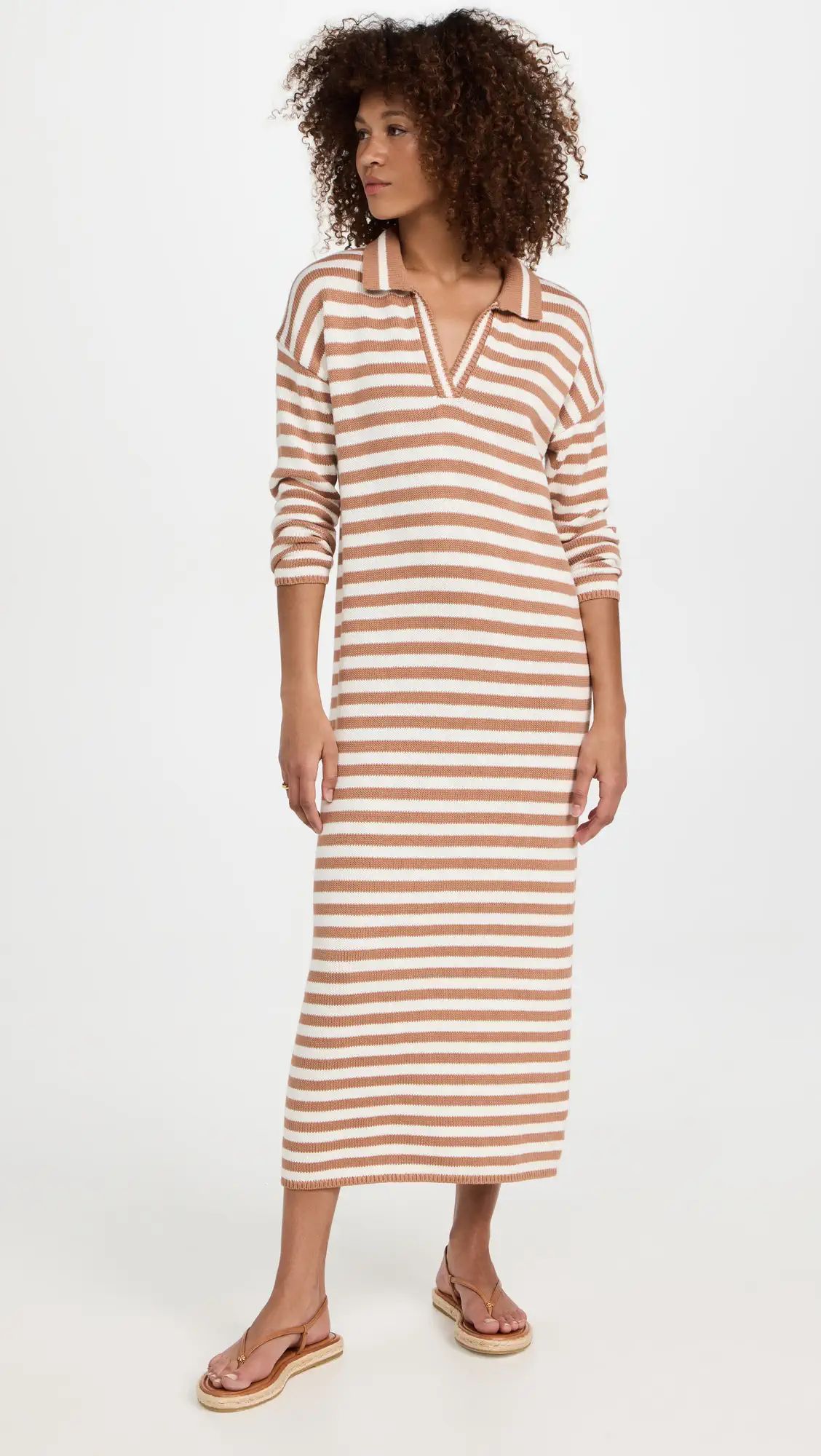 525 Stripe Polo Maxi Dress | Shopbop | Shopbop
