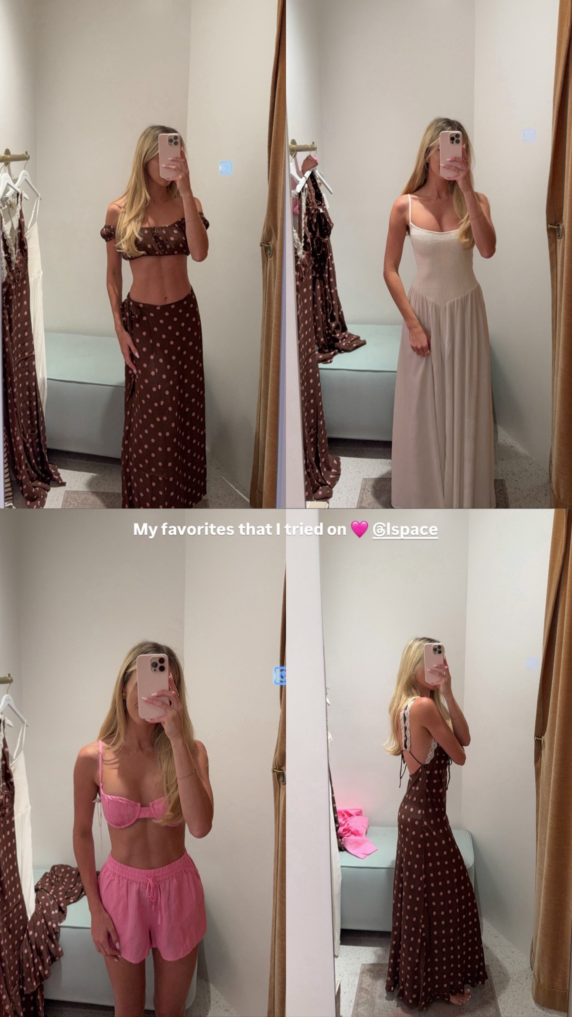 Try on with Lspace 🩷 #swim #polkadot #valentines 

#LTKSeasonal #LTKActive #LTKValentine