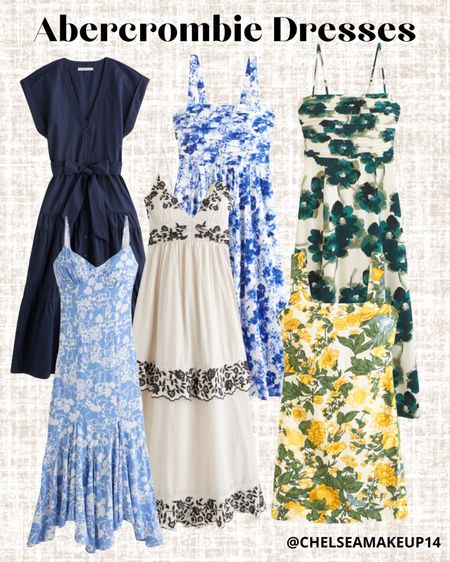 Abercrombie & Fitch // Dresses // spring & summer dresses #abercrombiefinds 

#LTKSaleAlert