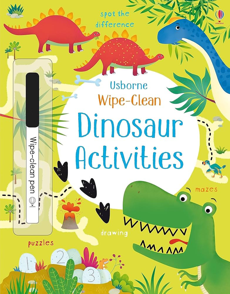 Wipe-Clean Dinosaur Activities (Wipe-clean Activities) | Amazon (US)