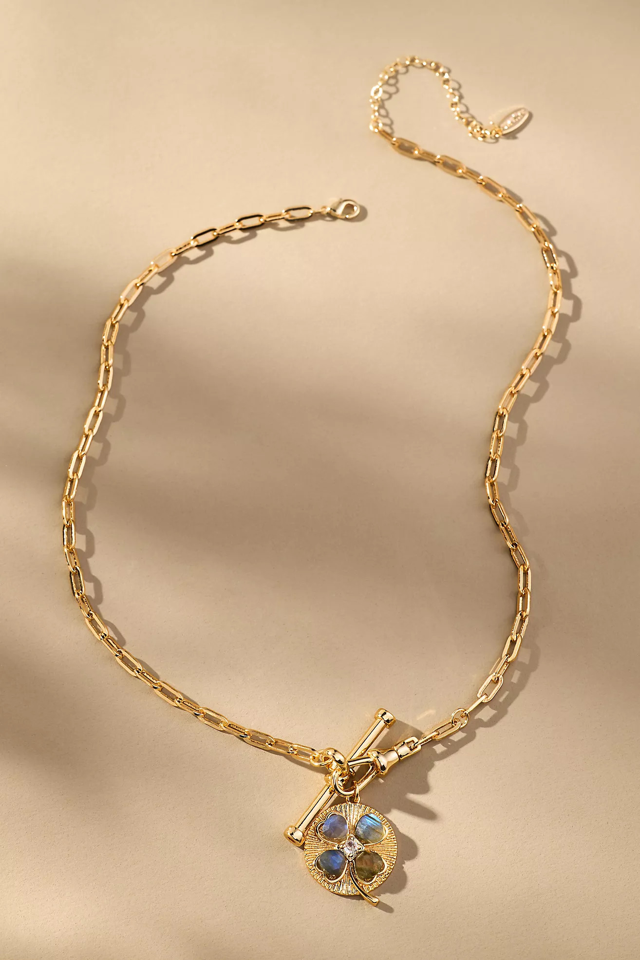 Four-Leaf Clover Charm Necklace | Anthropologie (US)