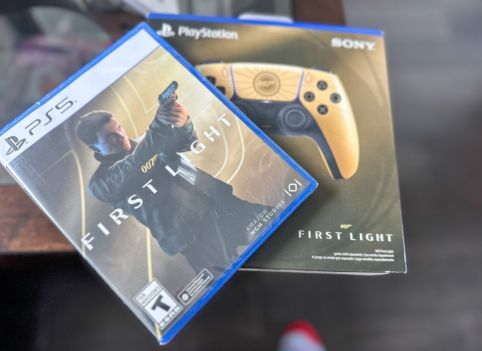 007 First Light and DualSense Controller: 007 First Light LE - PlayStation 5 for my husband. I heard they are bringing back 007. So far he’s loving it. #PS5 #Playstation #DualController #007