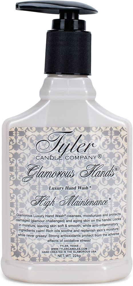 HIGH MAINTENANCE Tyler Hand Wash - Glamorous Personal Care Products by Tyler Candle | Amazon (US)