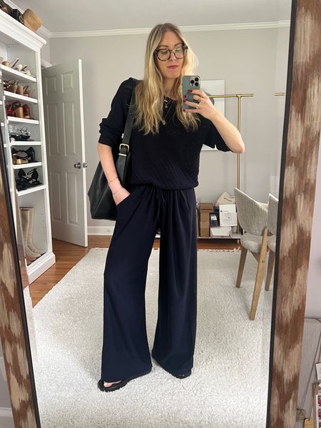 I feel like I’m cheating when I wear something that feels like pjs but is so chic!

Top & pants: Oyun
Shoes: Dolce Vita
Bag: Madewell
Glasses: See Eyewear 



#LTKShoeCrush #LTKFindsUnder100 #LTKOver40