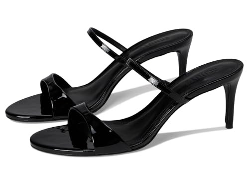 SCHUTZ Womens Jessica Mid Mule Black 6 M | Amazon (US)