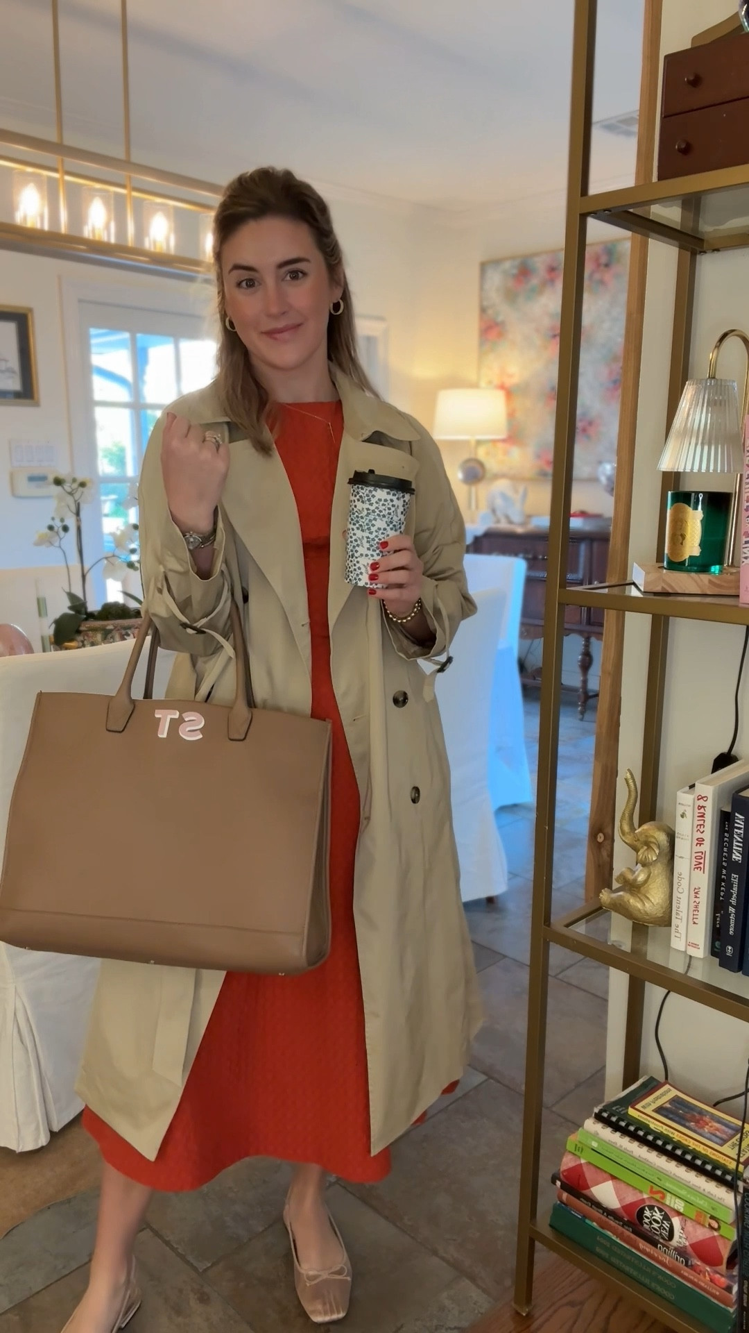 Taking a dress I typically keep for fall outfits, and giving it a spring twist! This trench coat will absolutely be carrying me through the chilly spring mornings to come. This jacket goes with everything! It might be my favorite H&M purchase ever. I am also totally obsessed with my tote bag from Leatherology… the hand painted initials are EVERYTHING! 

#LTKSeasonal #LTKStyleTip #LTKWorkwear