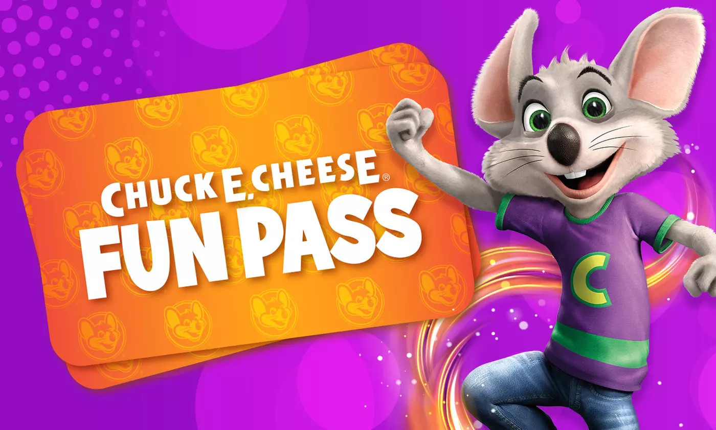 Silver or Gold 2-Month Unlimited Fun Pass from Chuck E. Cheese (Up to 10% Off) | Groupon North America