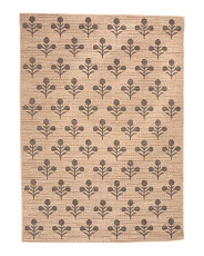 Made In Turkey 6x9 Indoor Outdoor Saybrook Floral Block Print Area Rug | Global Home | Marshalls | Marshalls