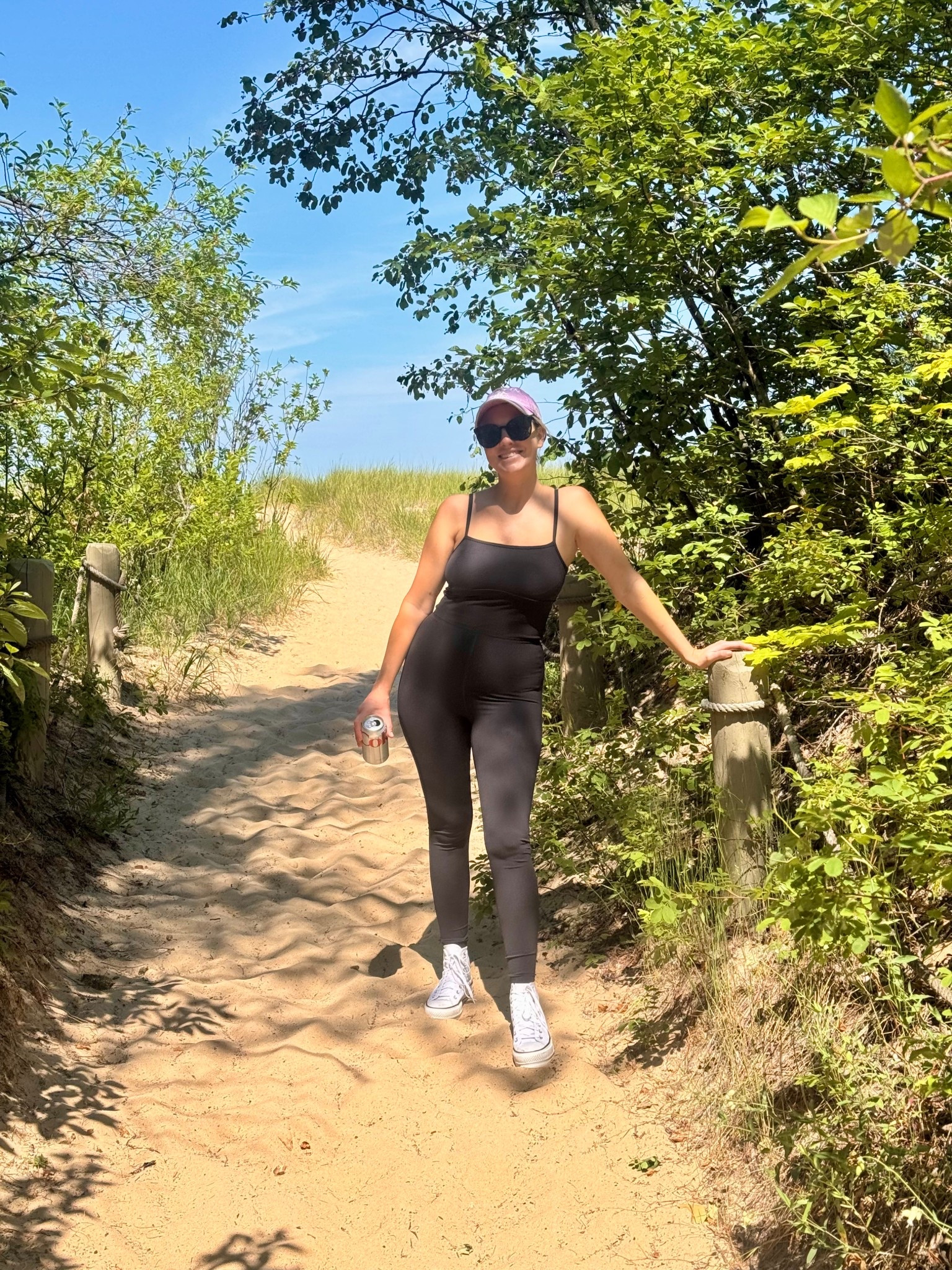 The perfect bodysuit for camping! Soooo comfy! ⛺️ 

I’m wearing size small and I’m pretty sure and was shocked how well it actually fit! 

#LTKPetite #LTKSeasonal #LTKActive