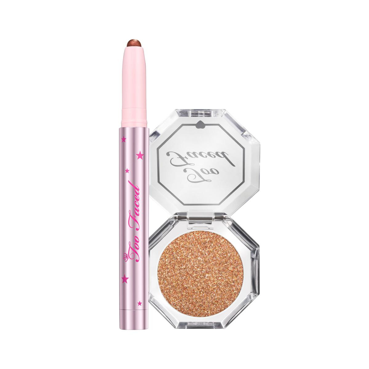Too Faced Quickie Queen and Disco Crush 2pc Eye Shadow Set | HSN