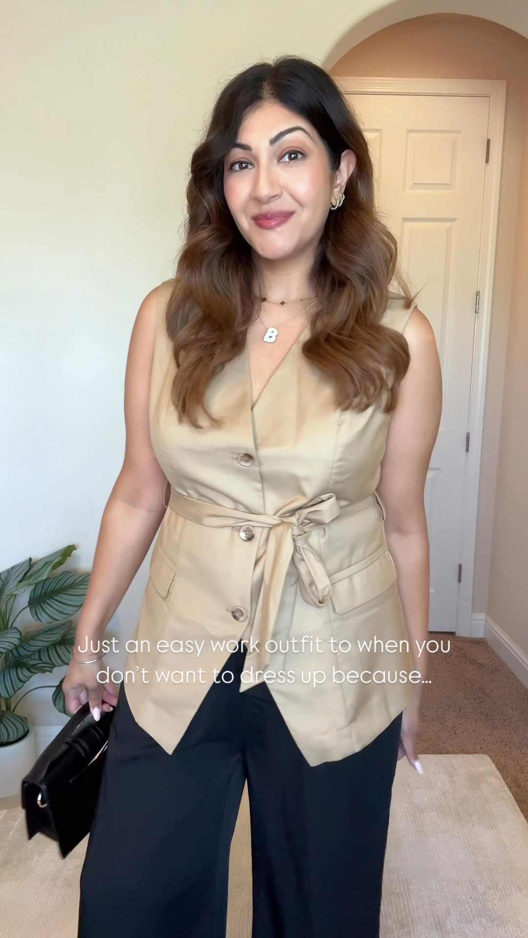 Amazon prime deal! Just an easy work outfit to wear when you don’t want to dress up because… 
- It’s that time of the month
- You feel bloated
- You don’t know what to waear

This long line vest is so chic and covers your tummy while still giving a beautiful silhouette. Pair with wide leg pants or jeans for an elevated look.

Get 20% off + 30% off prime deal with promo code “RQ2KYD8L”

 #corporateoutfit #9to5chic #workwearinspiration #officestyle #corporatechic #ad

Over 30 work outfit | midsize workwear | size 12 work outfit | business casual outfit

#LTKSaleAlert #LTKWorkwear #LTKxPrimeDay