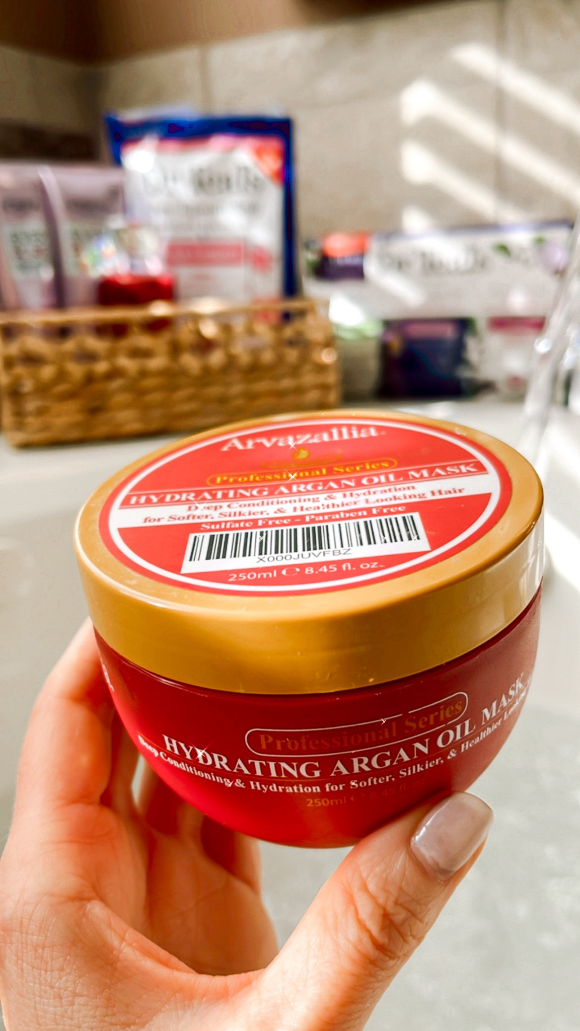 This Hair Mask deeply Conditions, Hydrates, and Moisturizes Hair Giving it a Soft and Silky Texture. It Repairs, Restores, and Strengthens weak, damaged, and overprocessed hair. It also Revives Dull and Dry Hair Improving its Manageability and Elasticity and gives it a Beautiful Shine

#LTKbeauty #LTKstyletip #LTKfindsunder50