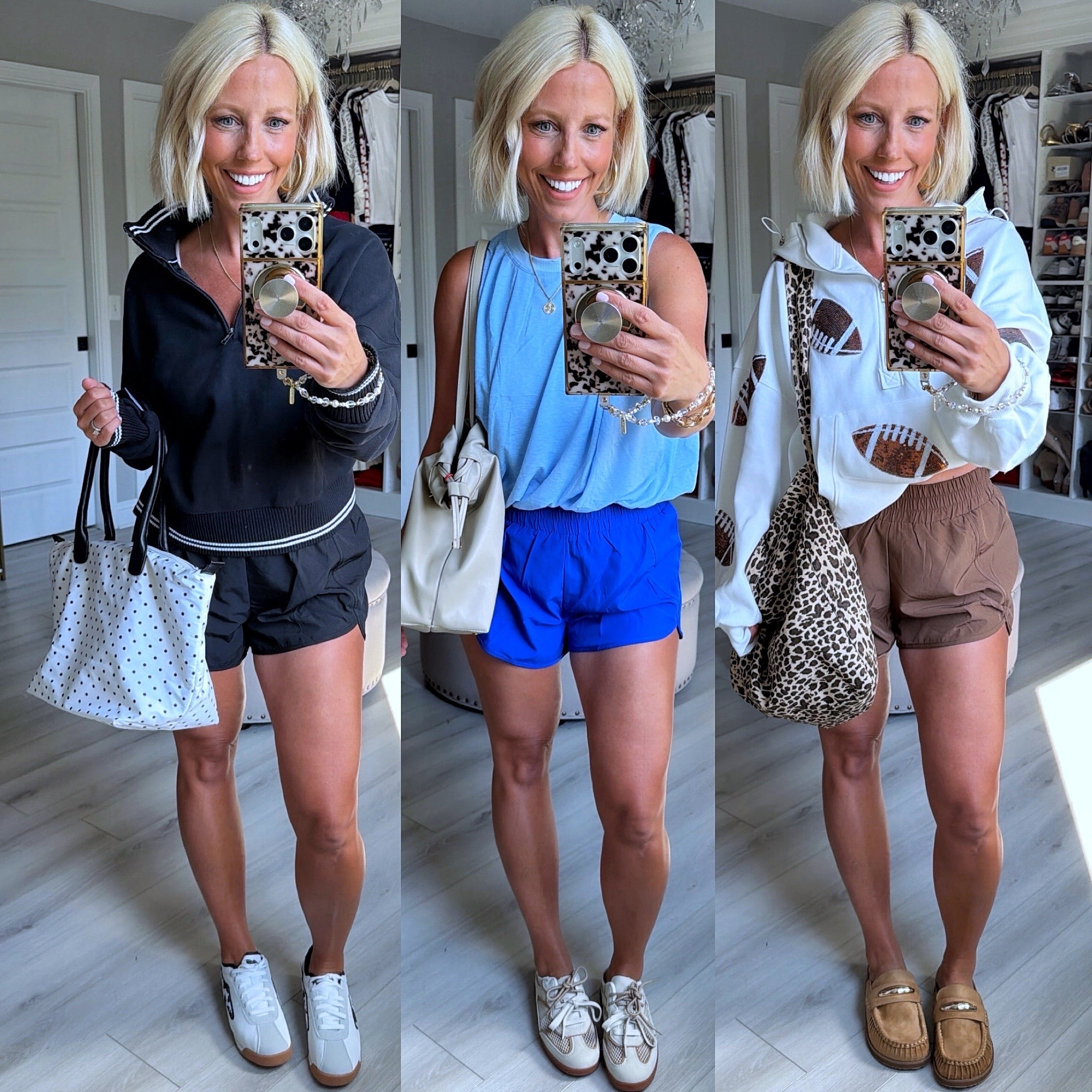 POV: you found the perfect athletic shorts at Walmart… so naturally you need them in EVERY color 😍👏

These Walmart athletic shorts are comfy, cute, affordable, and perfect for workouts, errands, summer days & mom life! 🏃‍♀️☀️
⬇️⬇️⬇️
Shorts medium
Football hoodie small
Black 1/4 zip medium
Blue top small

Which color are you grabbing?! 👇

#WalmartFinds #WalmartFashion #WalmartClothes #AthleticShorts #WalmartAthleticShorts #AffordableFashion #SummerOutfits #Athleisure #MomStyle #AmazonFinds #WalmartHaul

#LTKSaleAlert #LTKmomlife #LTKActive