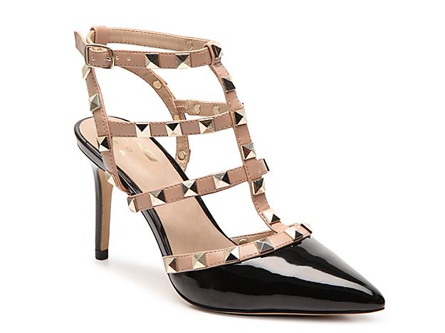 Mix No. 6 Liraven Pump - Women's - Black/Beige Faux Patent | DSW