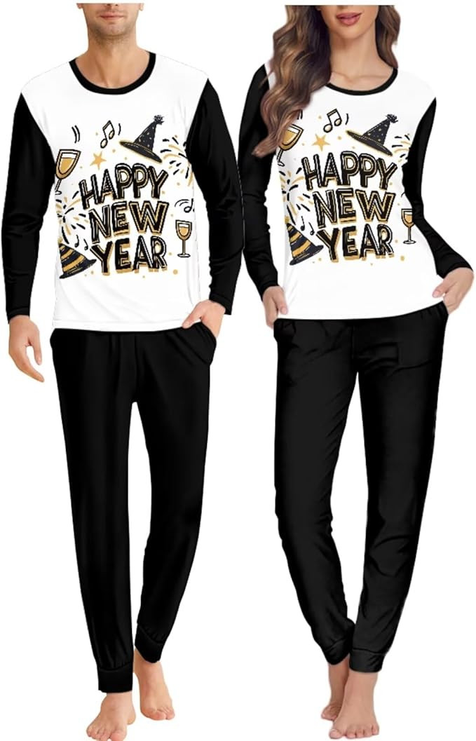 Pajama Suit Couples Outfits Soft Cozy Couples Pajama Amily Pajama Matching Sets Personalized Paja... | Amazon (US)