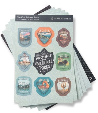 Lantern Press   Protect Our National Parks Sticker Set | REI